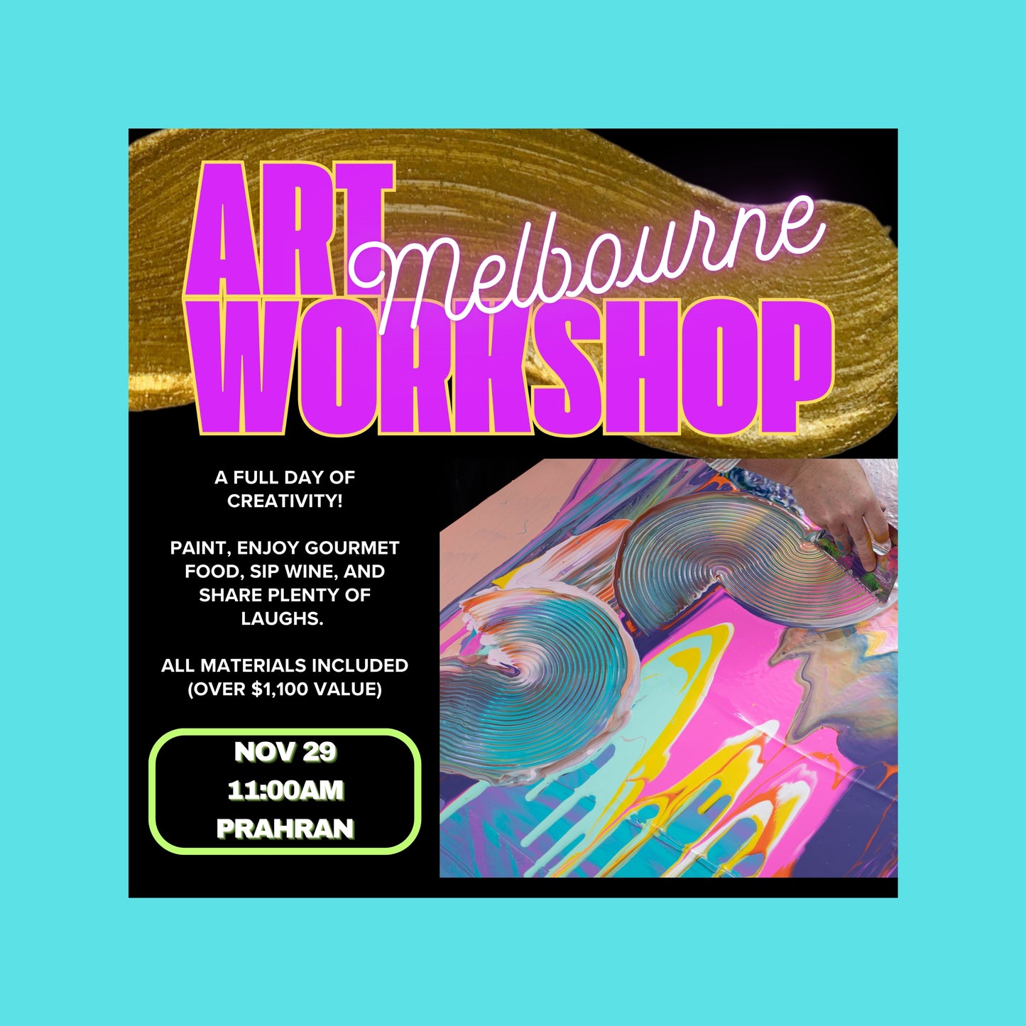 Melbourne November Workshop