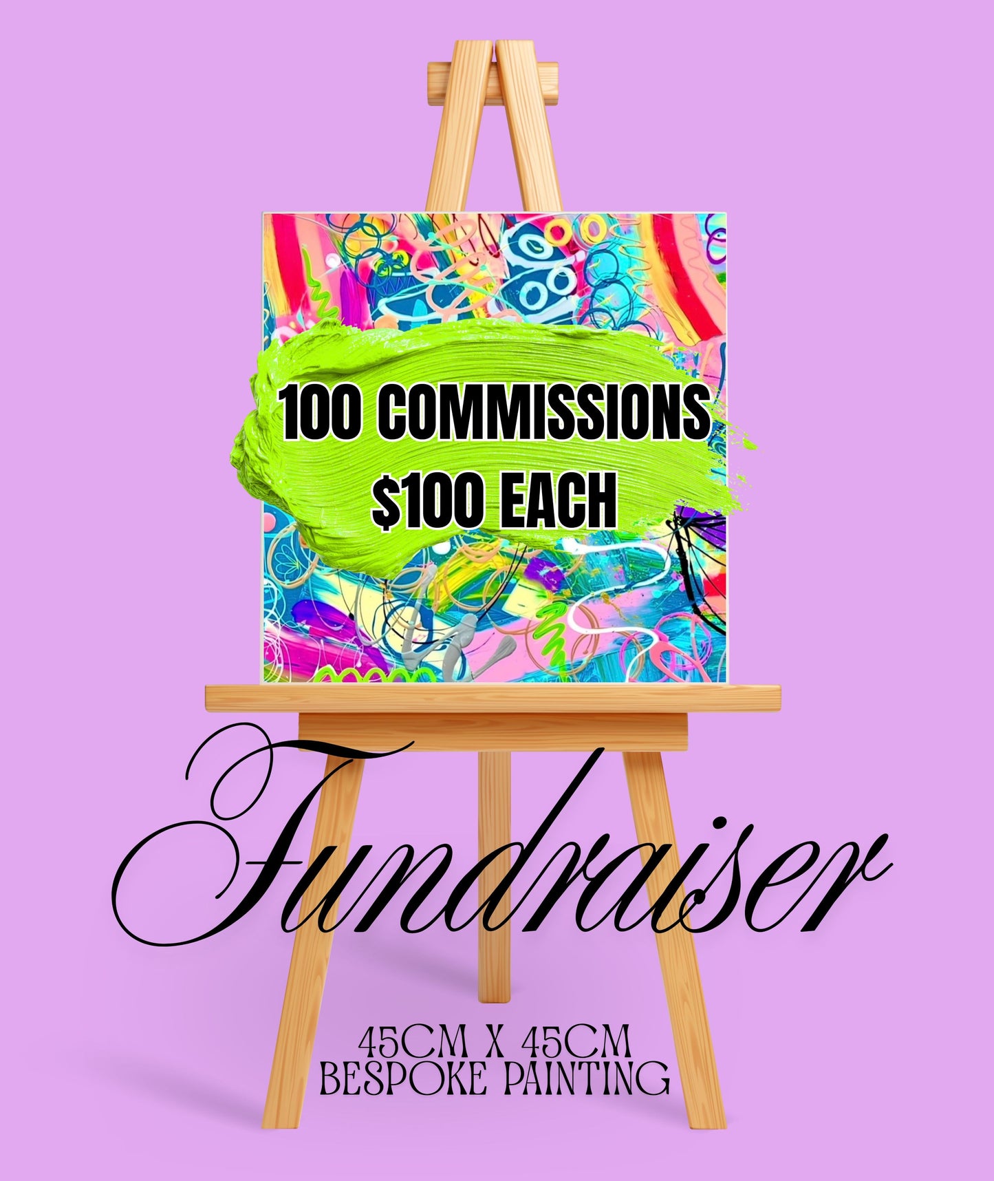 100 x 100 COMMISSIONS FUNDRAISER