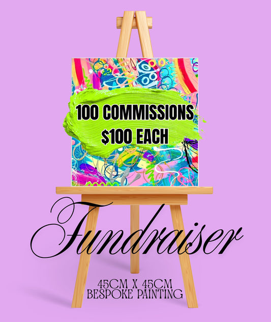 100 x 100 COMMISSIONS FUNDRAISER