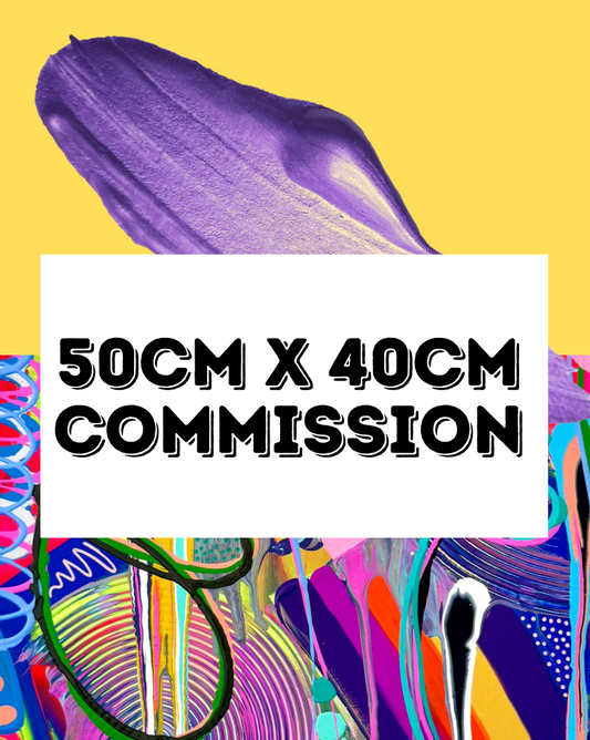 50cm x 40cm Commission