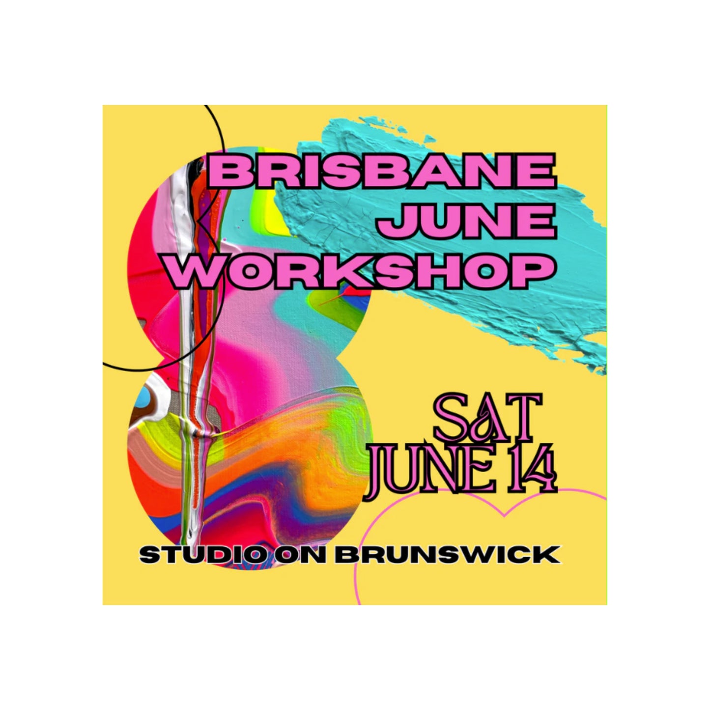 JUNE BRISBANE ART WORKSHOP